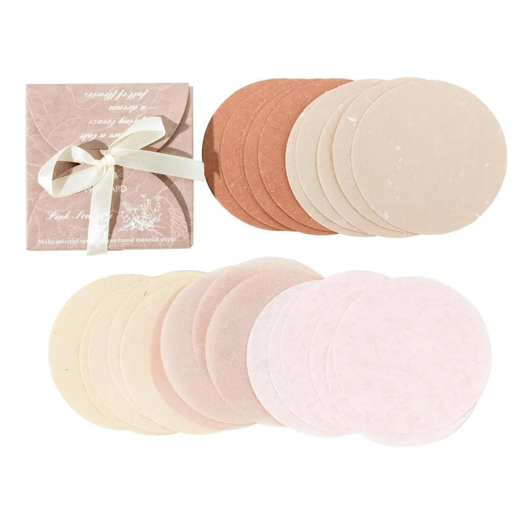 Round Aesthetic Paper Pack for Journaling & Scrapbooking - PaperWrld