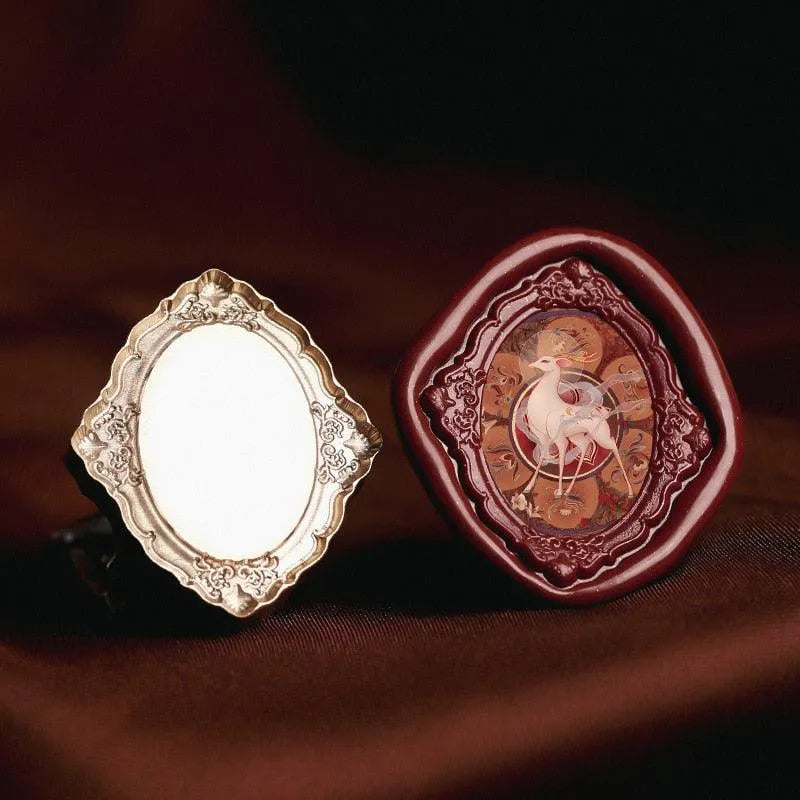 Photo Frame Wax Seal Head for Journaling & Scrapbooking - PaperWrld