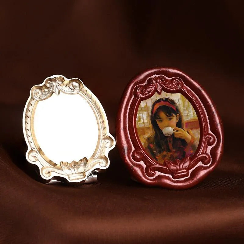 Photo Frame Wax Seal Head for Journaling & Scrapbooking - PaperWrld