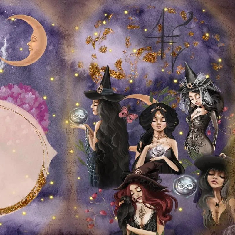 Paper Witch Stickers for Journaling & Scrapbooking - PaperWrld