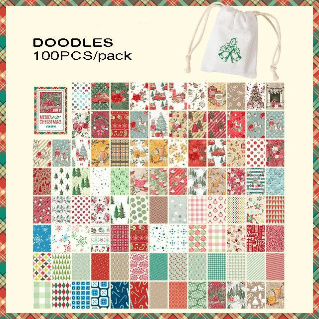 Little Christmas Book Paper for Journaling & Scrapbooking - PaperWrld