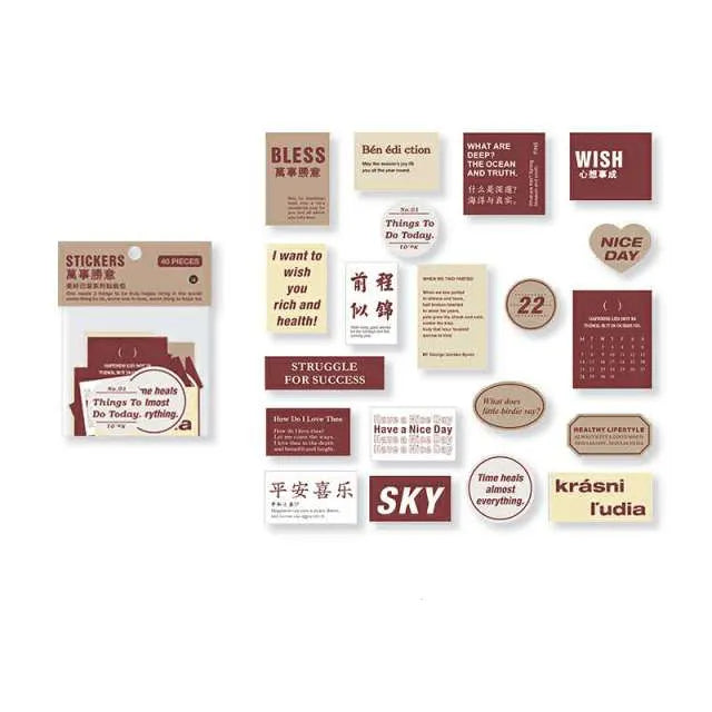 Creative Stickers for Journaling & Scrapbooking - PaperWrld