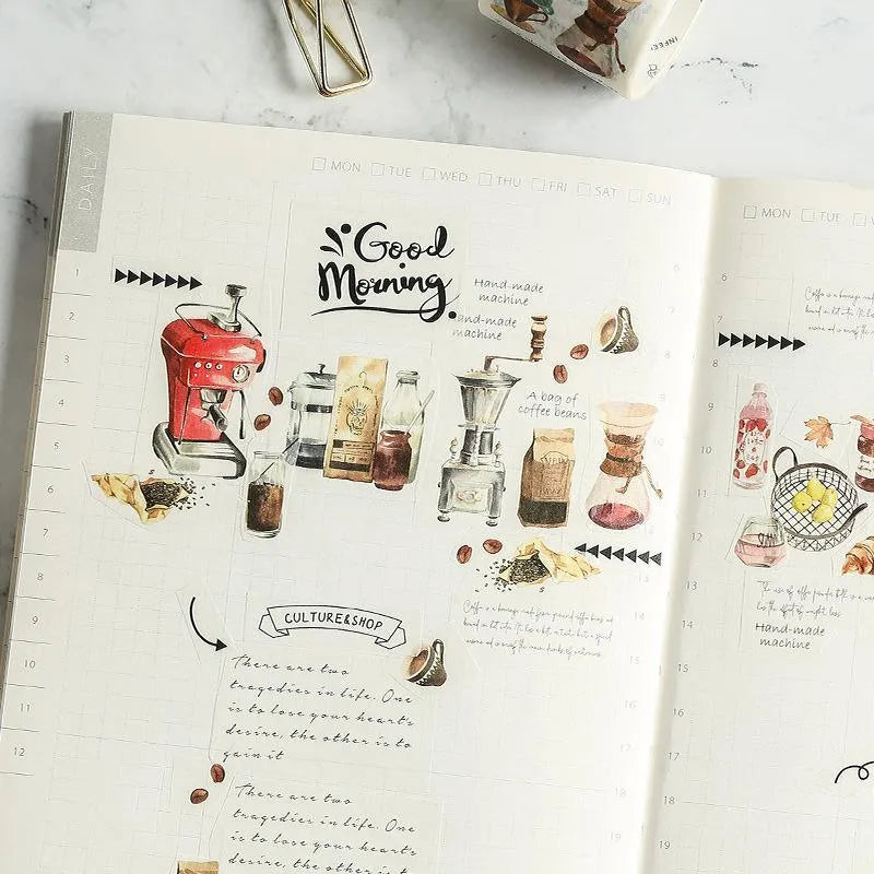 English Washi Tape for Journaling & Scrapbooking - PaperWrld