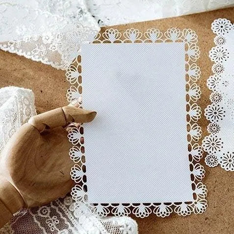 Elegant Lace Paper for Journaling & Scrapbooking - PaperWrld