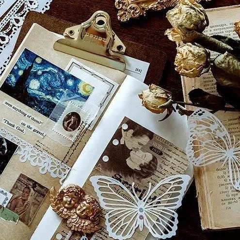 Elegant Lace Paper for Journaling & Scrapbooking - PaperWrld