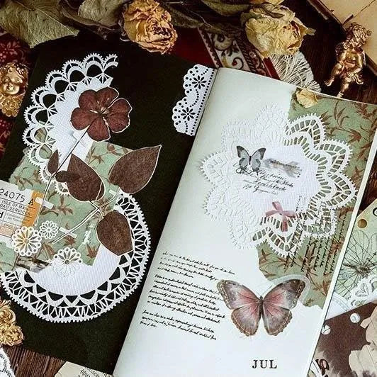 Elegant Lace Paper for Journaling & Scrapbooking - PaperWrld