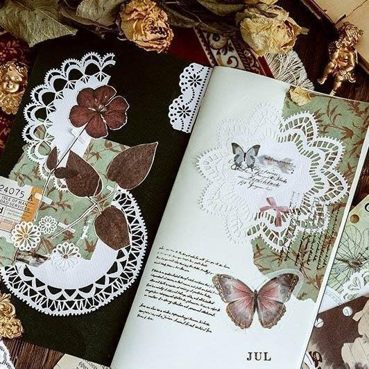 Elegant Lace Paper for Journaling &amp; Scrapbooking - PaperWrld