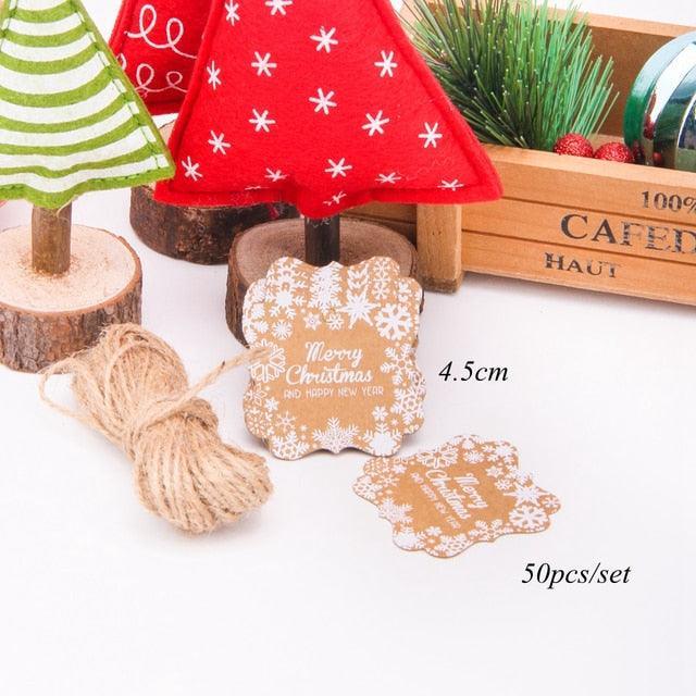 Christmas Decoration Tag for Gifts for Journaling &amp; Scrapbooking - PaperWrld