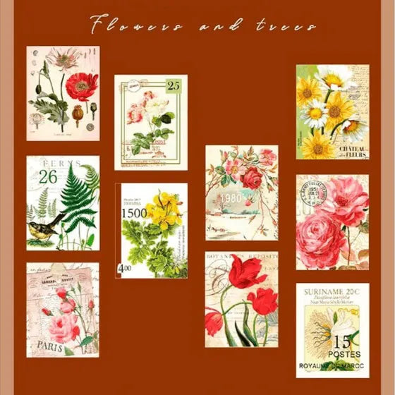 Retro Stamp Washi Tapes (DONE) - PaperWrld - Journaling - Scrapbooking