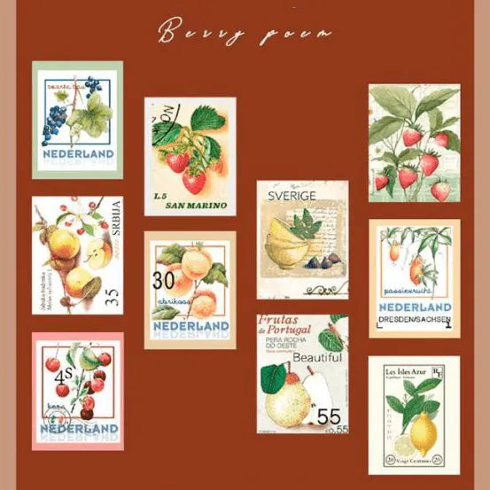 Retro Stamp Washi Tapes (DONE) - PaperWrld - Journaling - Scrapbooking