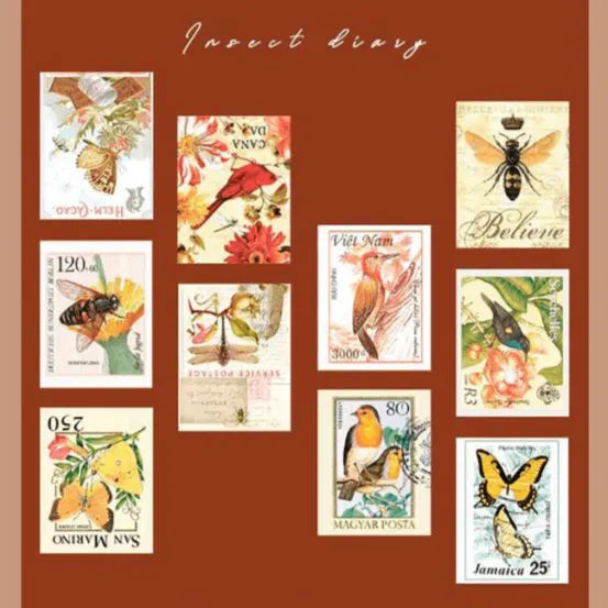 Retro Stamp Washi Tapes (DONE) - PaperWrld - Journaling - Scrapbooking