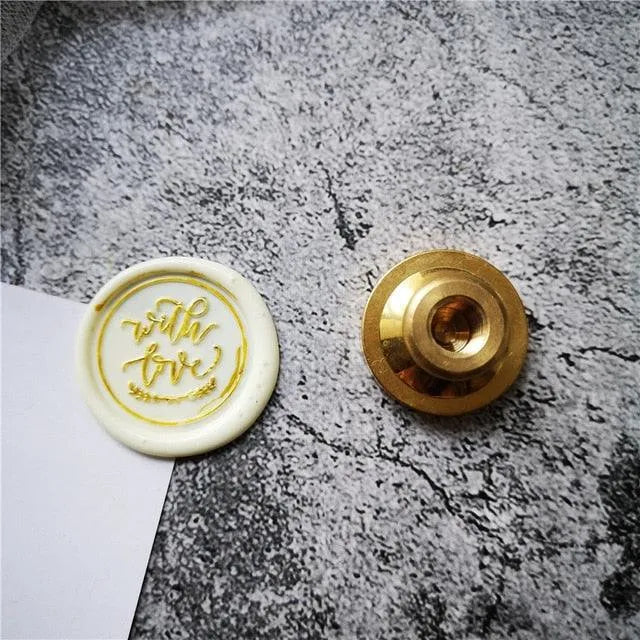 Decorative Wax Seals Head for Journaling & Scrapbooking - PaperWrld