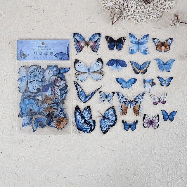 Butterfly & Dragonfly Stickers for Journaling & Scrapbooking - PaperWrld