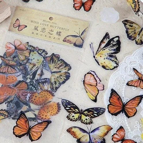 Butterfly & Dragonfly Stickers for Journaling & Scrapbooking - PaperWrld