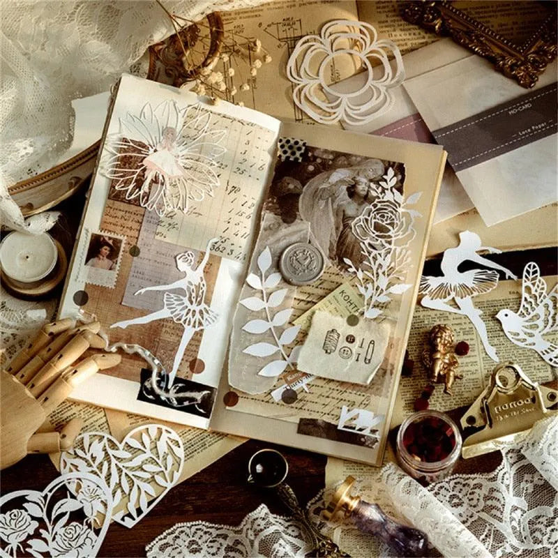 Elegant Lace Paper for Journaling & Scrapbooking - PaperWrld