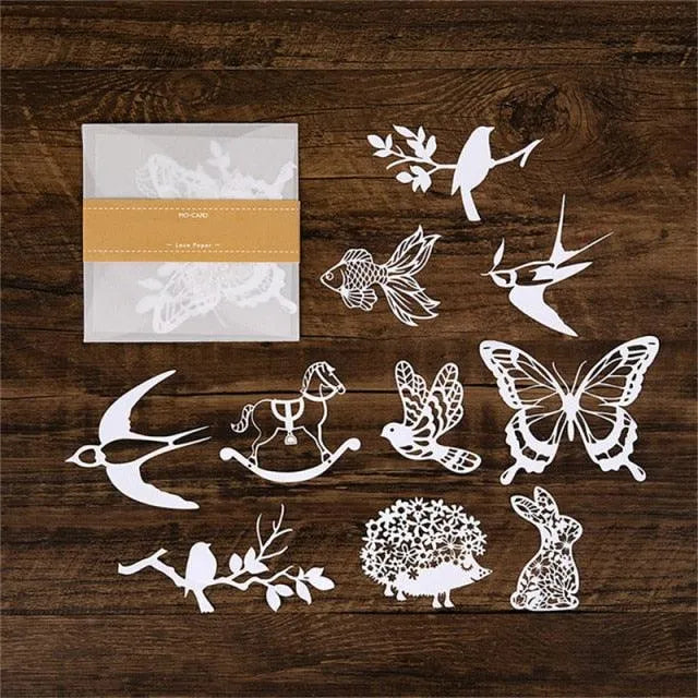 Elegant Lace Paper for Journaling & Scrapbooking - PaperWrld