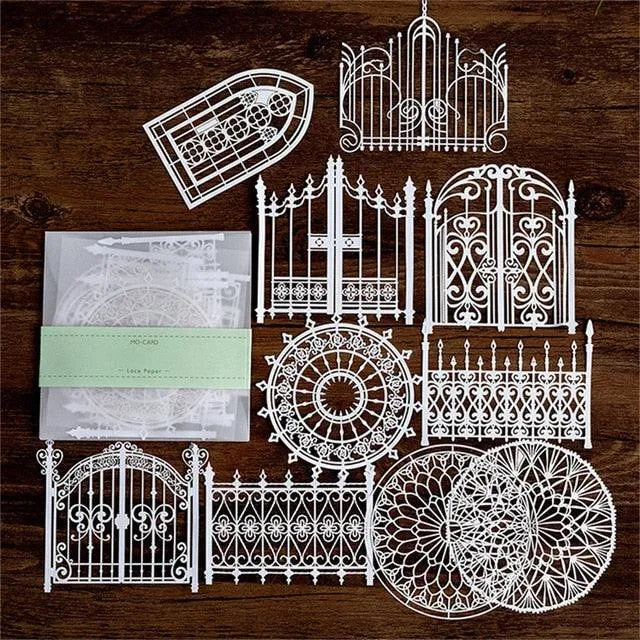 Elegant Lace Paper for Journaling & Scrapbooking - PaperWrld