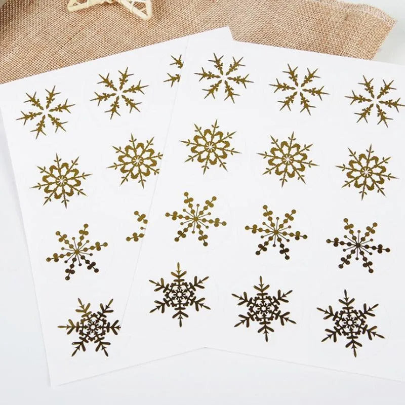 Christmas Day Snowflake Stickers for Journaling & Scrapbooking - PaperWrld