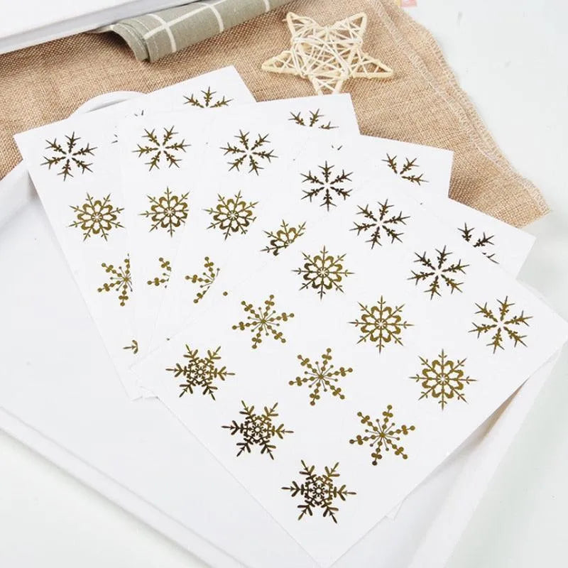 Christmas Day Snowflake Stickers for Journaling & Scrapbooking - PaperWrld
