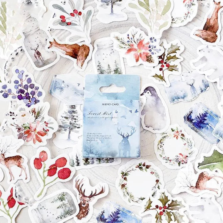 Winter Forest Stickers for Journaling & Scrapbooking - PaperWrld