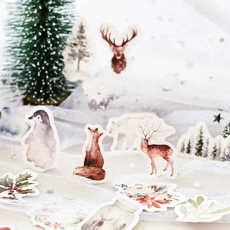 Winter Forest Stickers for Journaling & Scrapbooking - PaperWrld