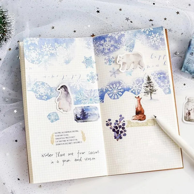 Winter Forest Stickers for Journaling & Scrapbooking - PaperWrld