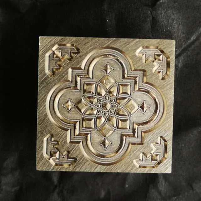 Vintage European-style Pattern Seal for Journaling & Scrapbooking - PaperWrld