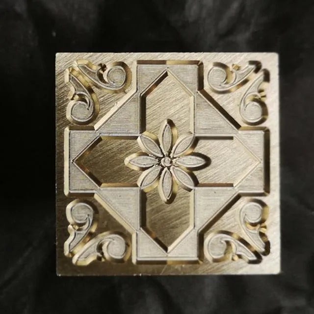 Vintage European-style Pattern Seal for Journaling & Scrapbooking - PaperWrld