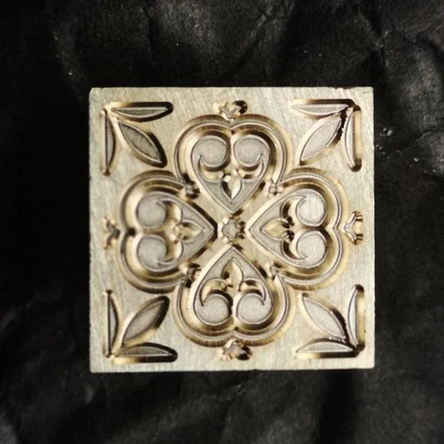 Vintage European-style Pattern Seal for Journaling & Scrapbooking - PaperWrld