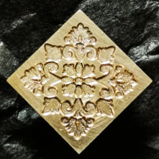 Vintage European-style Pattern Seal for Journaling & Scrapbooking - PaperWrld