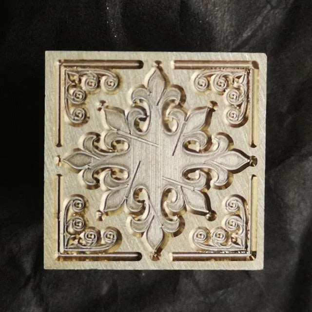 Vintage European-style Pattern Seal for Journaling & Scrapbooking - PaperWrld