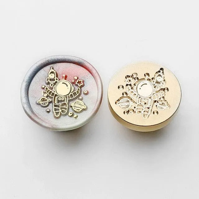 Natural Wax Seal Head for Journaling & Scrapbooking - PaperWrld