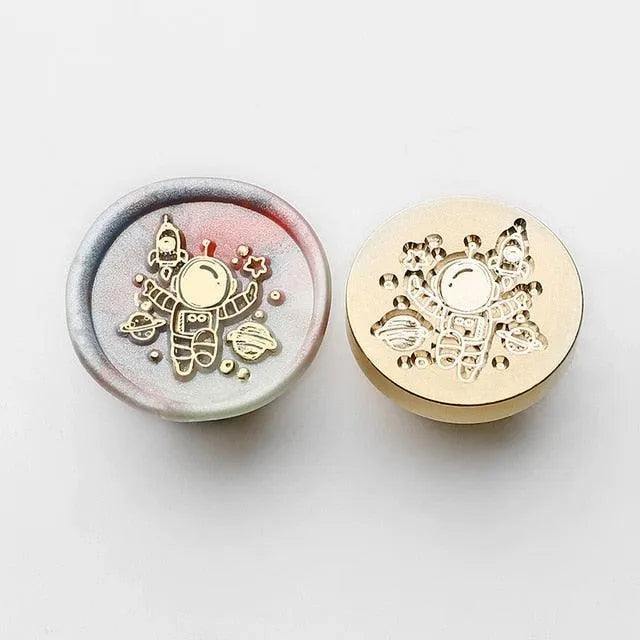 Nature Wax Seal Stamp for Journaling & Scrapbooking - PaperWrld