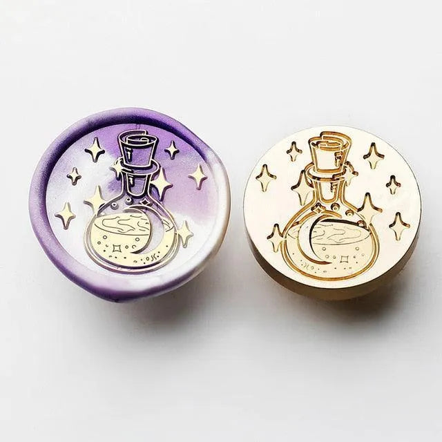 Nature Wax Seal Stamp for Journaling & Scrapbooking - PaperWrld