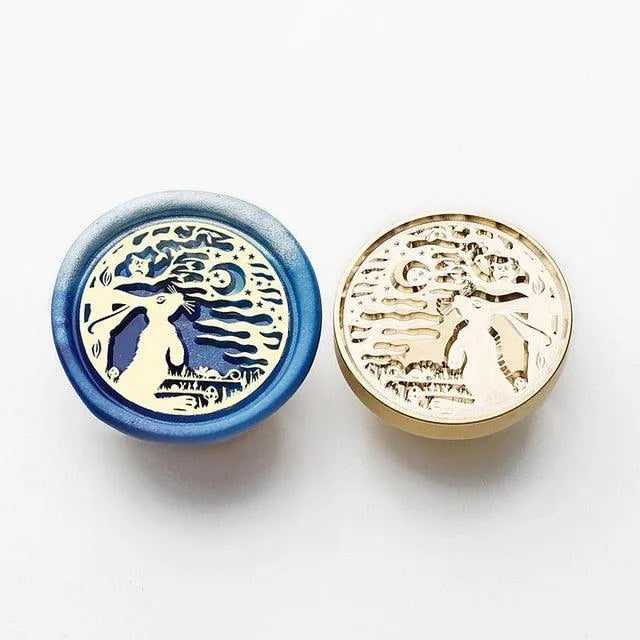 Nature Wax Seal Stamp for Journaling & Scrapbooking - PaperWrld
