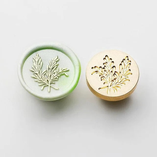 Nature Wax Seal Stamp for Journaling & Scrapbooking - PaperWrld