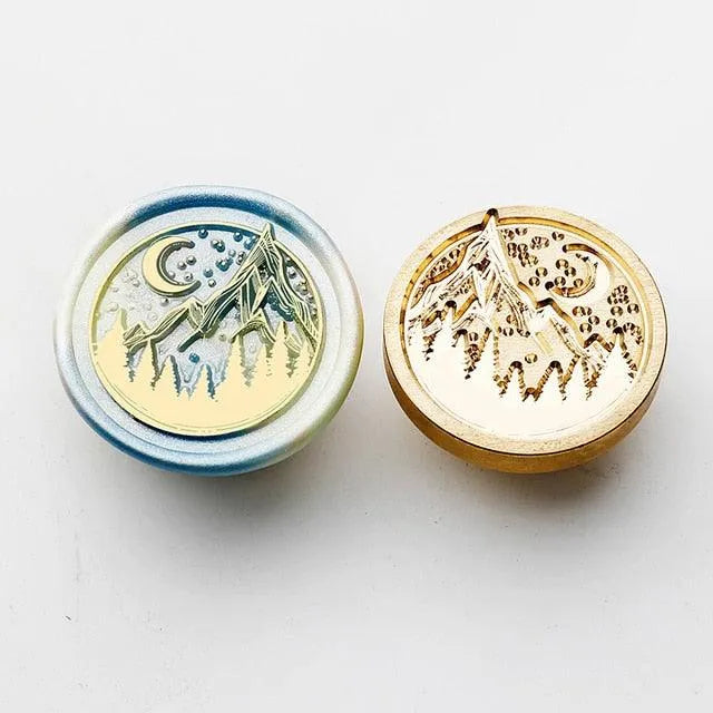 Natural Wax Seal Head for Journaling & Scrapbooking - PaperWrld