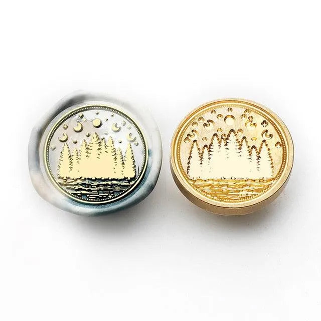 Natural Wax Seal Head for Journaling & Scrapbooking - PaperWrld