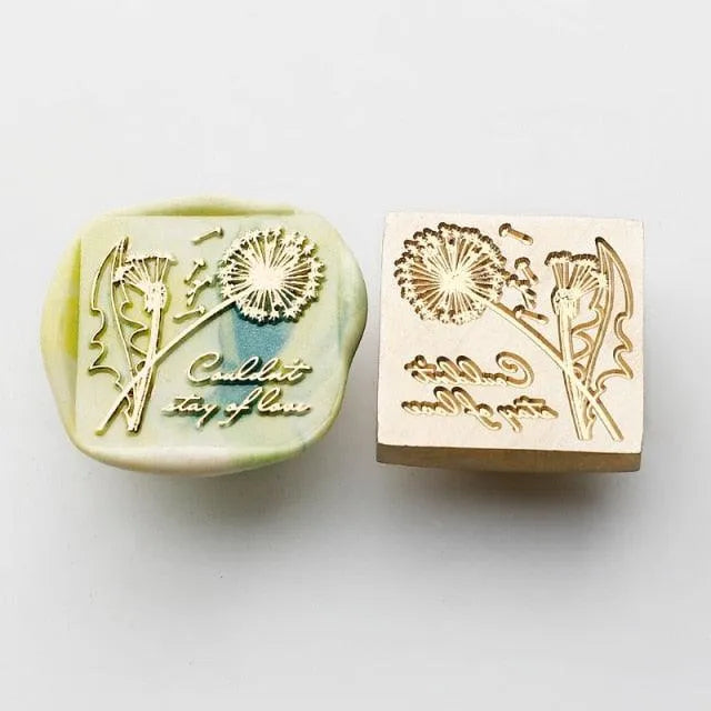 Nature Wax Seal Stamp for Journaling & Scrapbooking - PaperWrld