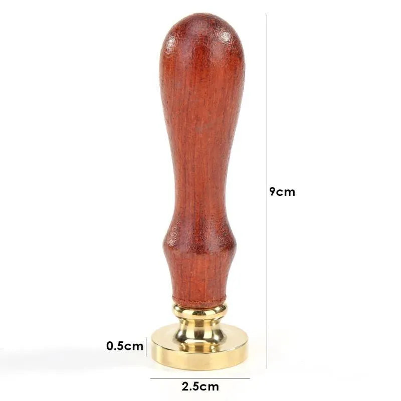 Retro Snowflake Wax Seal Stamp for Journaling & Scrapbooking - PaperWrld