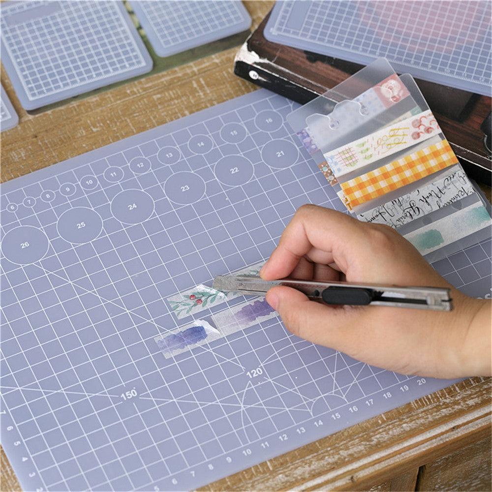 Multi-Size Translucent Cutting Mat for Journaling &amp; Scrapbooking - PaperWrld