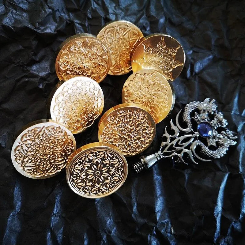 Geometric Pattern Was Seal Stamp for Journaling & Scrapbooking - PaperWrld