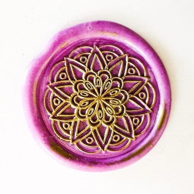 Geometric Pattern Was Seal Stamp for Journaling & Scrapbooking - PaperWrld