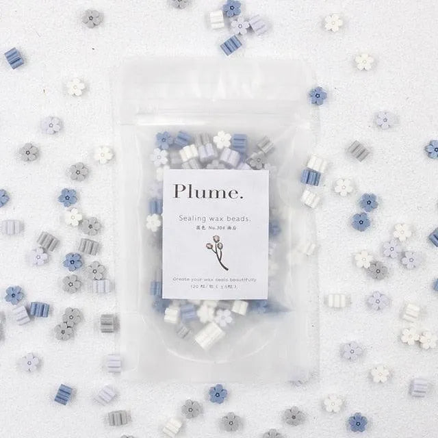 120 Pcs Aesthetic Flower Wax Beads for Journaling & Scrapbooking - PaperWrld