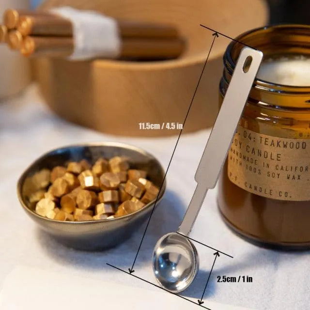 Wax Sealing Stamp Melting Spoon for Journaling & Scrapbooking - PaperWrld