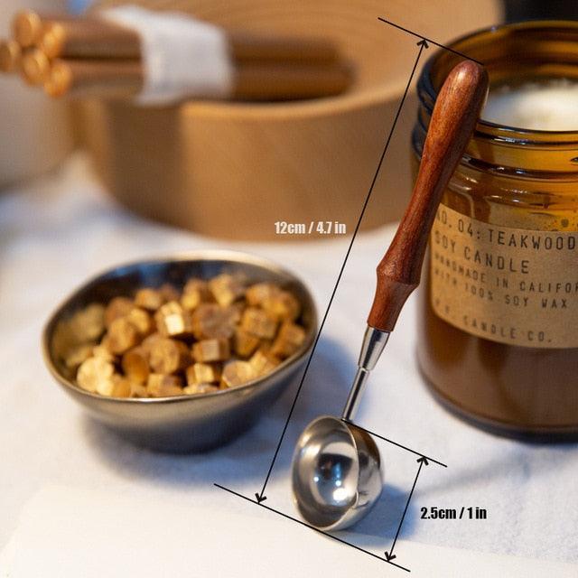 Wax Sealing Stamp Melting Spoon for Journaling &amp; Scrapbooking - PaperWrld