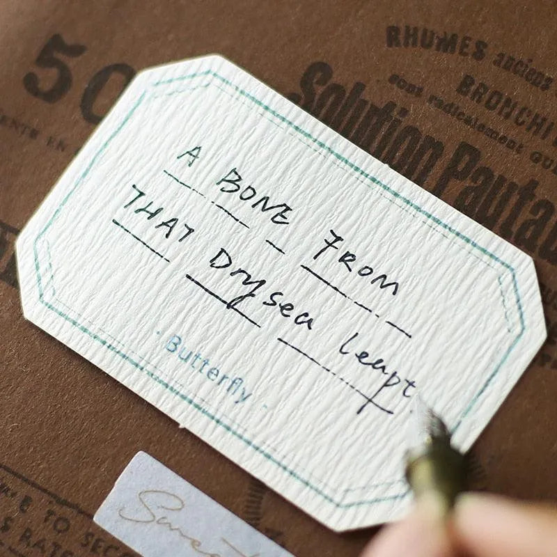 Vintage Cards Paper for Journaling & Scrapbooking - PaperWrld