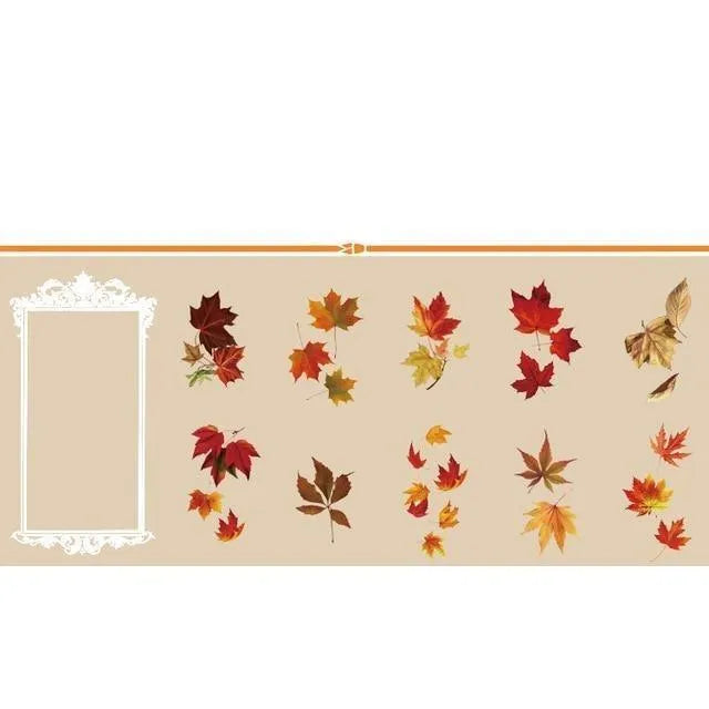 Transparent Decorative Stickers Flowers Plant for Journaling & Scrapbooking - PaperWrld