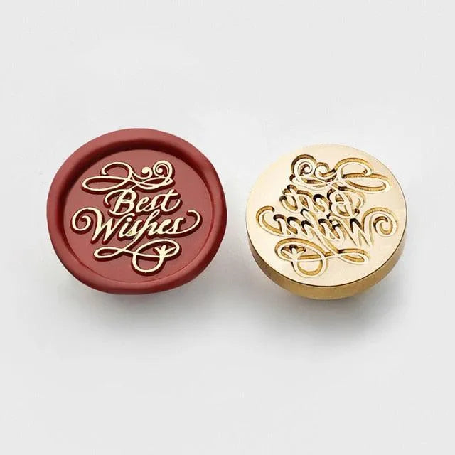 Natural Wax Seal Head for Journaling & Scrapbooking - PaperWrld