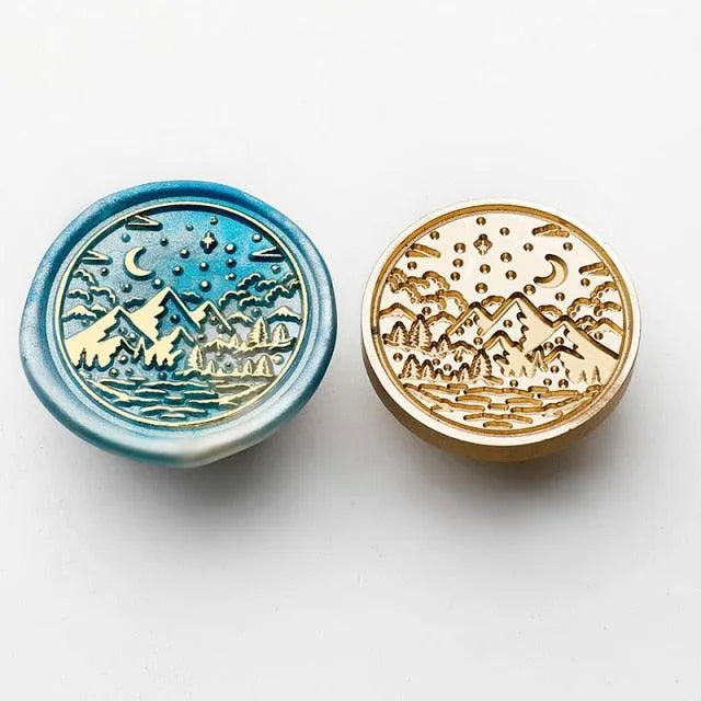 Natural Wax Seal Head for Journaling & Scrapbooking - PaperWrld